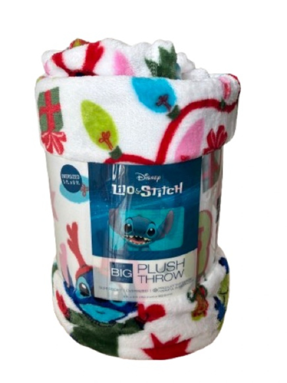 Disney Lilo & Stitch Plush The Big One Oversized Throw